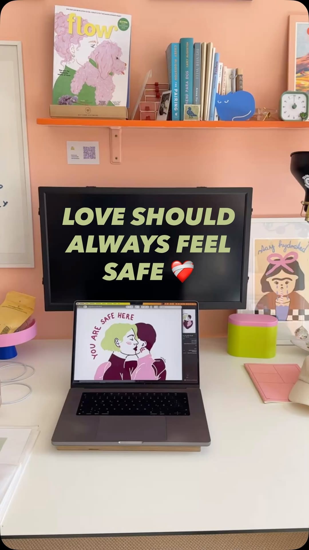 Post 7 by © Mira Lou | illustration artist on Instagram (video)
