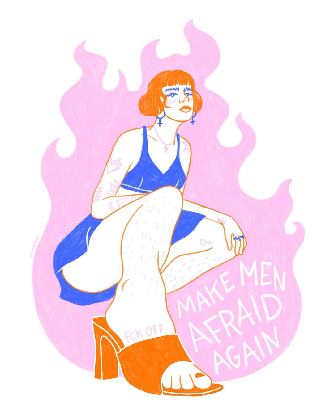 Post 6 by © Mira Lou | illustration artist on Instagram (carousel)