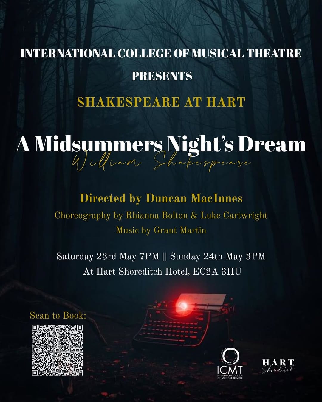 Post 9 by International College of Musical Theatre (ICMT) on Instagram (image)
