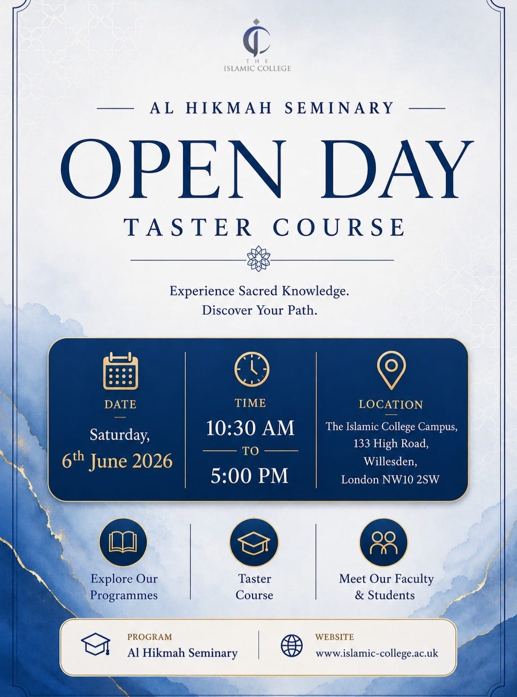 Post 2 by The Islamic College on Instagram (image)