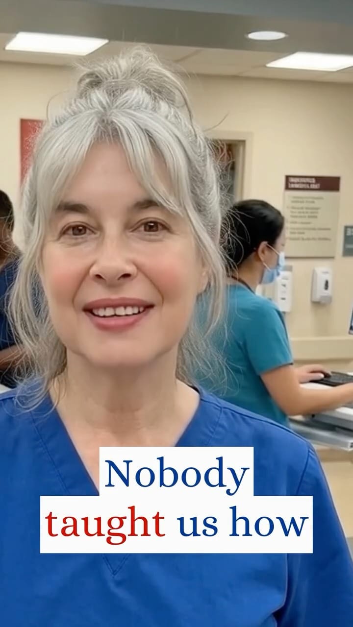 Post 1 by Annette Tersigni RN | Nurse Burnout + Career Recovery on Instagram (video)