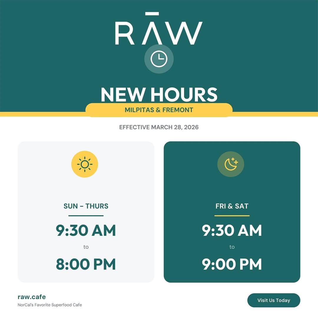 Post 3 by RĀW | Superfood Café on Instagram (image)