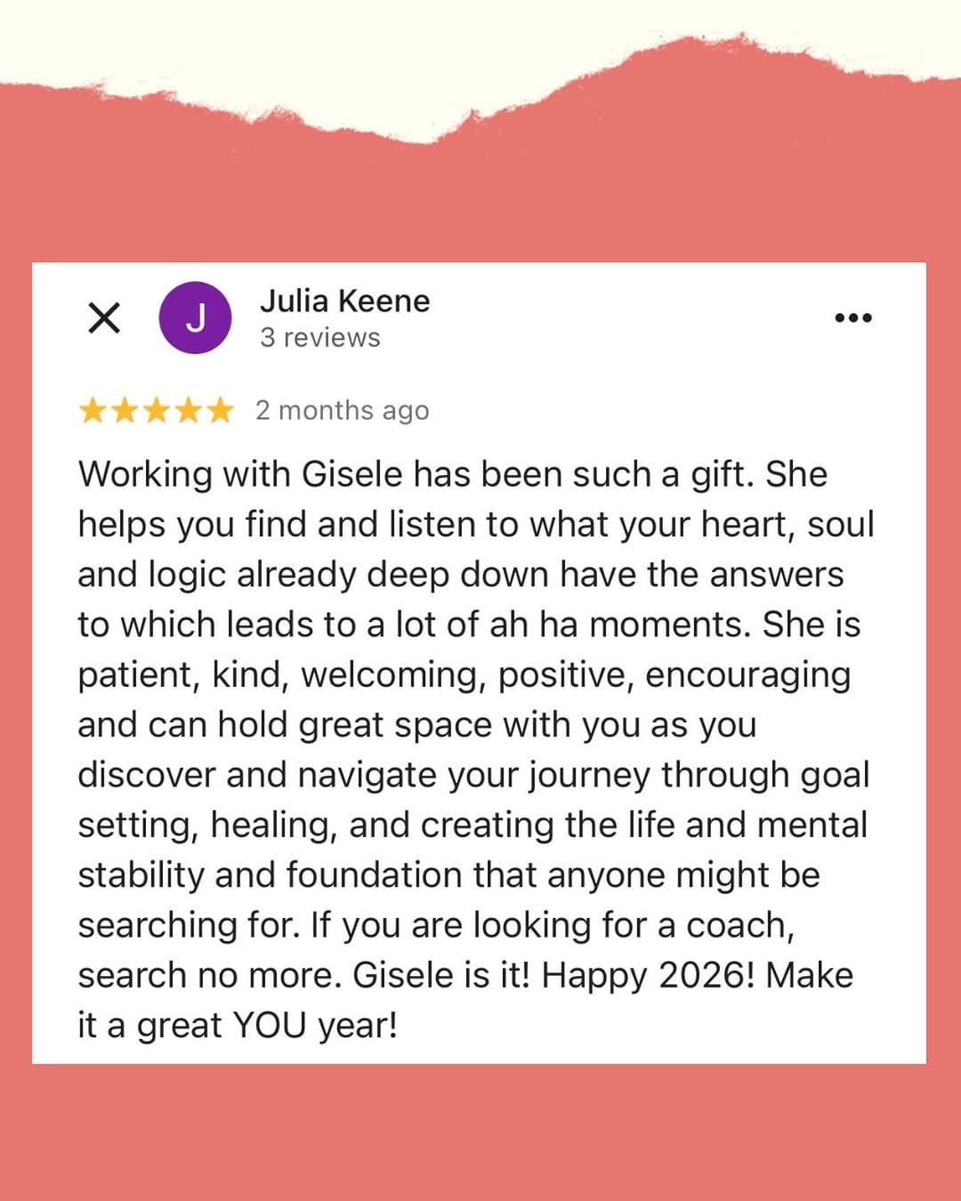 Post 4 by Gi Nakamura | Life Coach on Instagram (image)