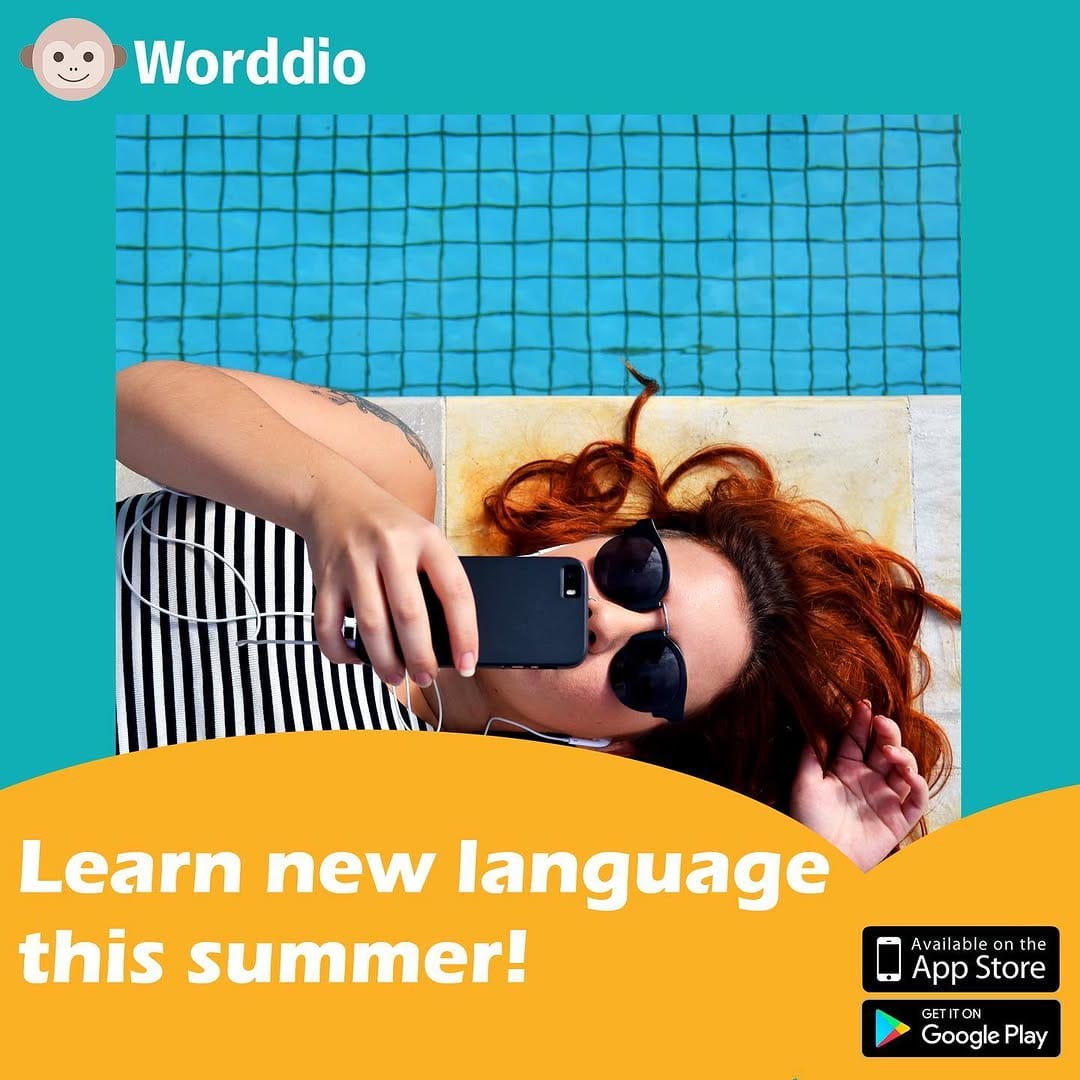 Post 6 by Worddio: Vocabulary App on Instagram (image)