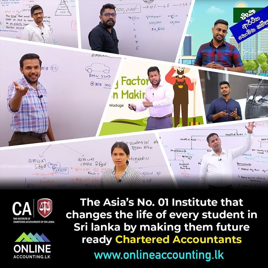 Post 9 by onlineaccounting.lk on Instagram (image)
