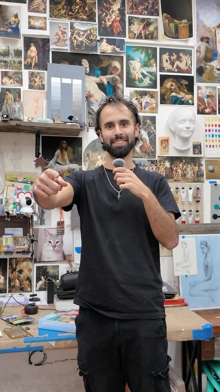 Post 1 by Clases de dibujo y pintura on Instagram (video)