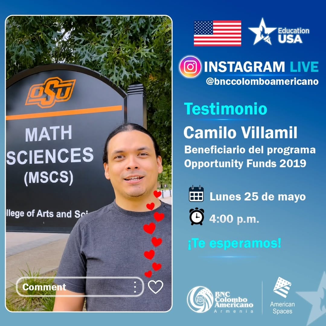 Post 6 by EducationUSA Colombia on Instagram (image)