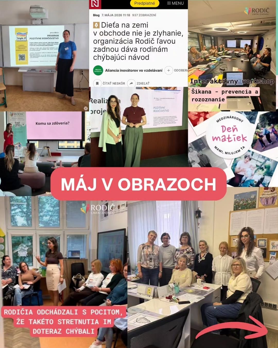 Post 2 by Rodič Ľavou Zadnou on Instagram (carousel)