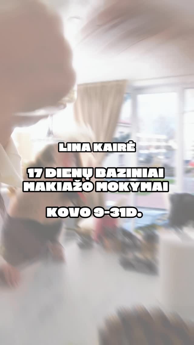 Post 9 by Makiažas | makiažo mokymai | mentorystė on Instagram (video)