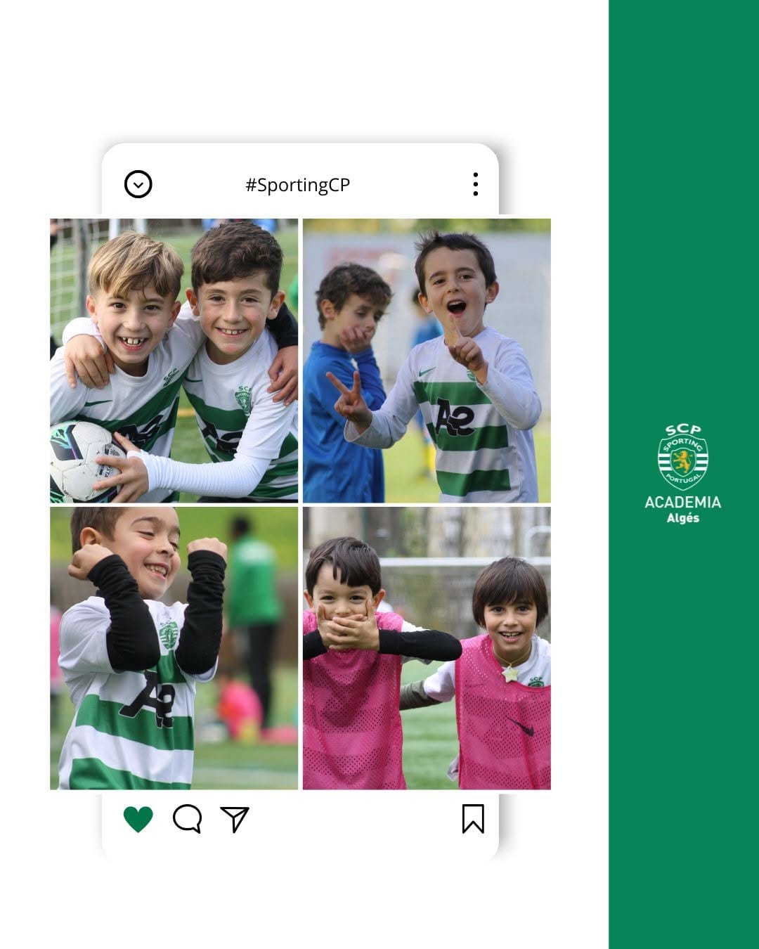 Post 10 by Academia Sporting Algés on Instagram (image)