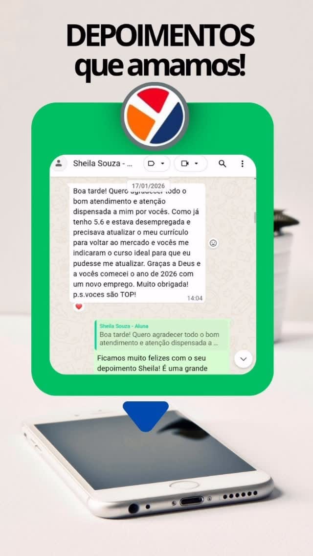 Post 6 by Ynema Cursos on Instagram (video)