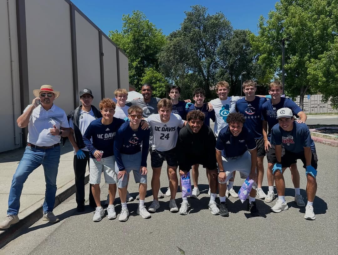 Post 2 by UC Davis Men's Soccer on Instagram (carousel)