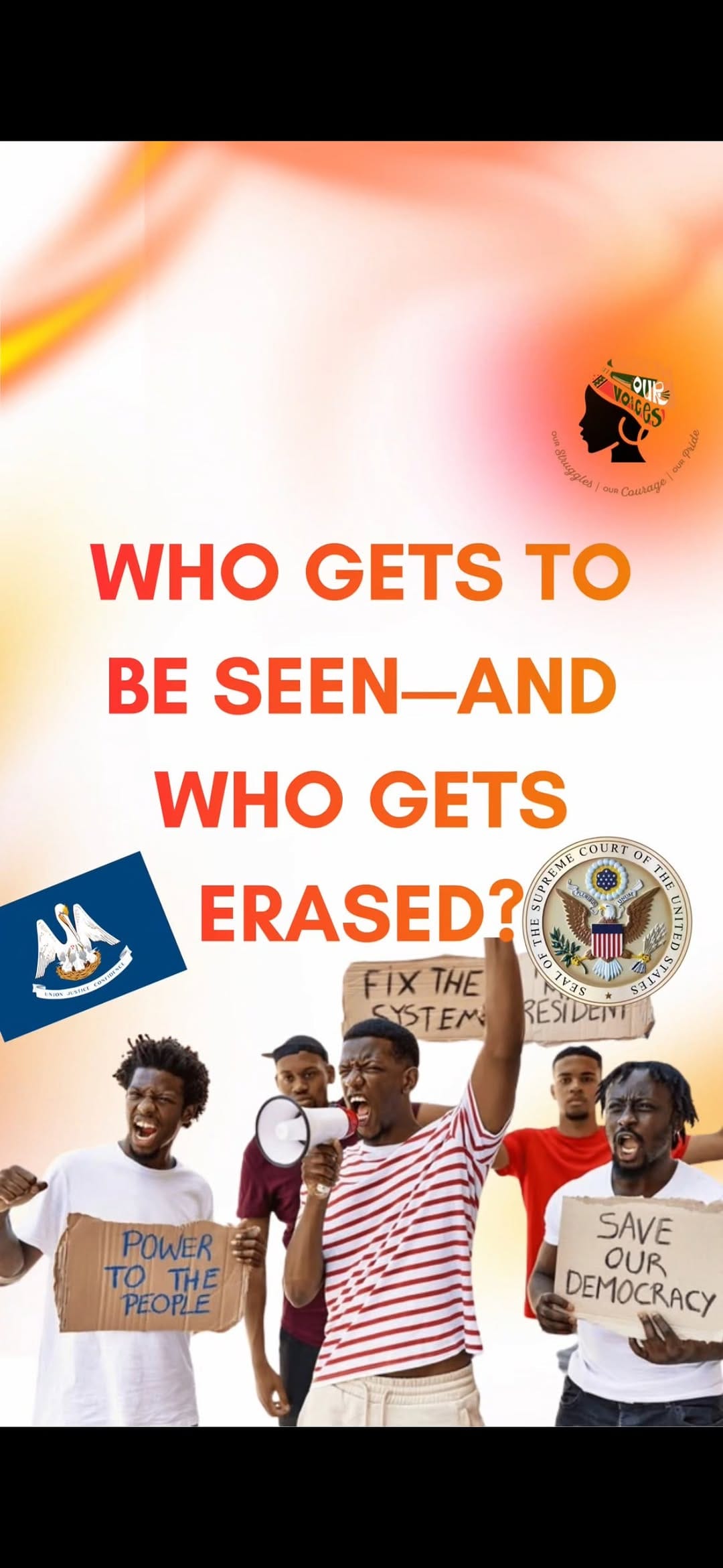 Post 8 by Unlocking Our Voices on Instagram (video)