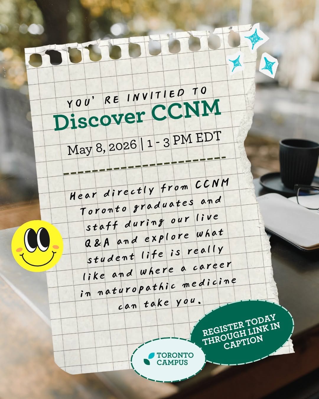 Post 10 by CCNM on Instagram (image)