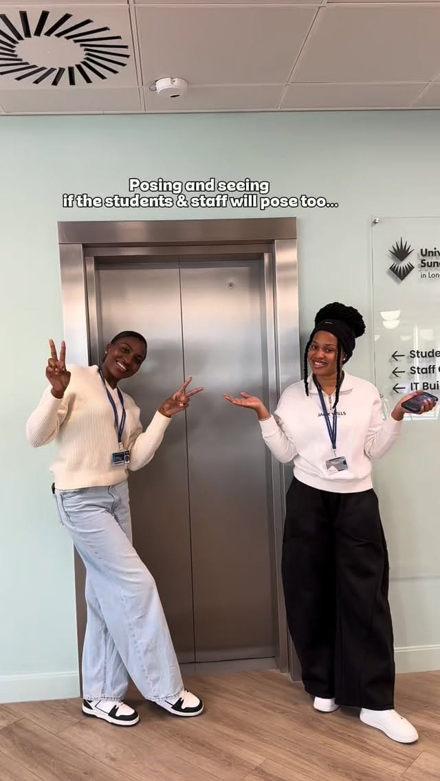 Post 7 by University of Sunderland in London (UoSiL) on Instagram (video)