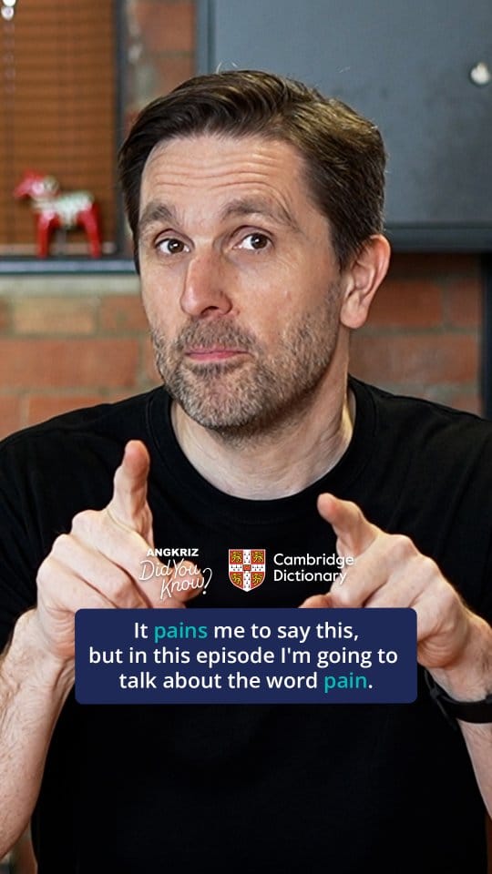 Post 5 by Cambridge Dictionary on Instagram (video)