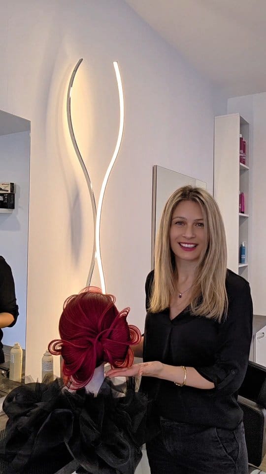 Post 8 by Natasha Lisnic | Hair Education on Instagram (video)