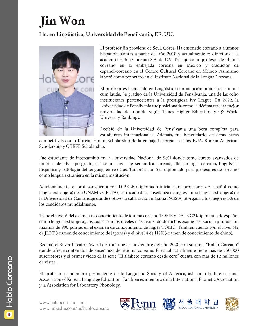 Post 9 by Hablo Coreano on Instagram (image)