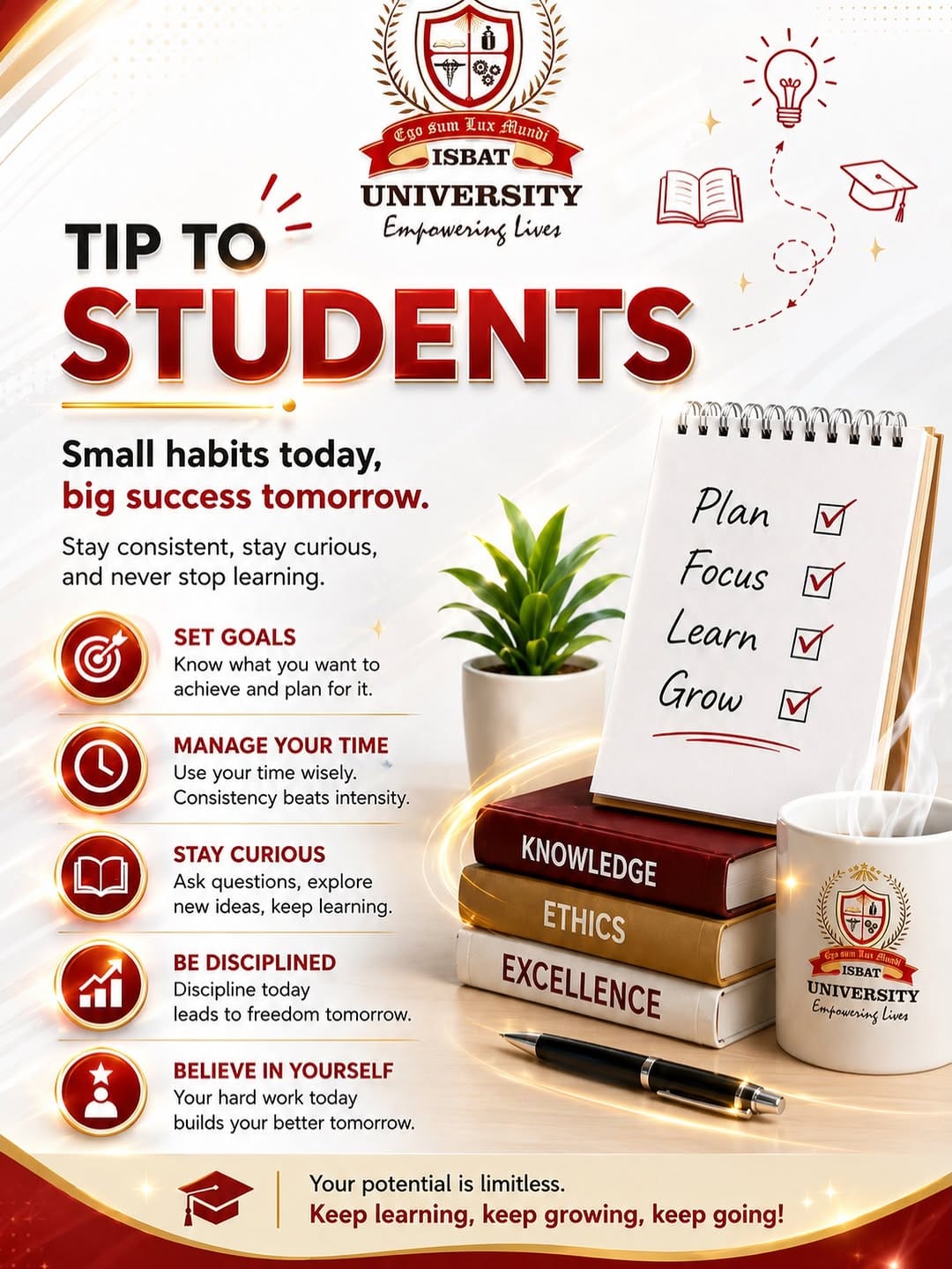 Post 8 by ISBAT UNIVERSITY on Instagram (image)