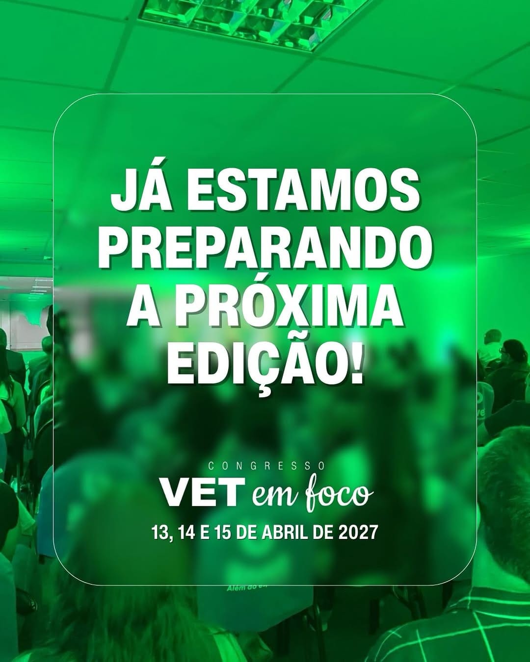 Post 3 by Vet em Foco Congressos e Revistas on Instagram (image)