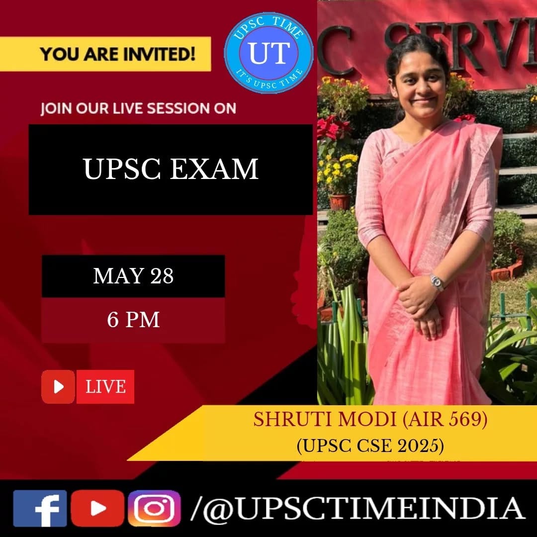 Post 5 by UPSC TIME™ on Instagram (image)