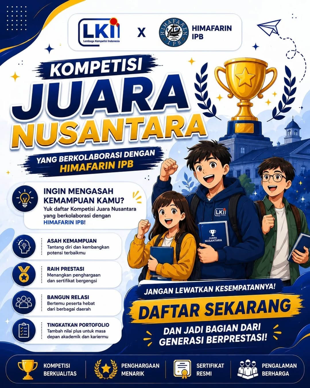 Post 6 by OLIMPIADE SAINS NUSANTARA on Instagram (carousel)