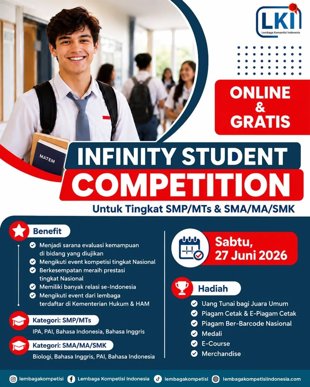 Post 5 by OLIMPIADE SAINS NUSANTARA on Instagram (image)