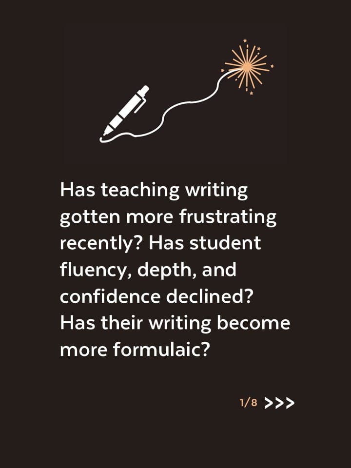 Post 8 by Cult of Pedagogy on Instagram (carousel)