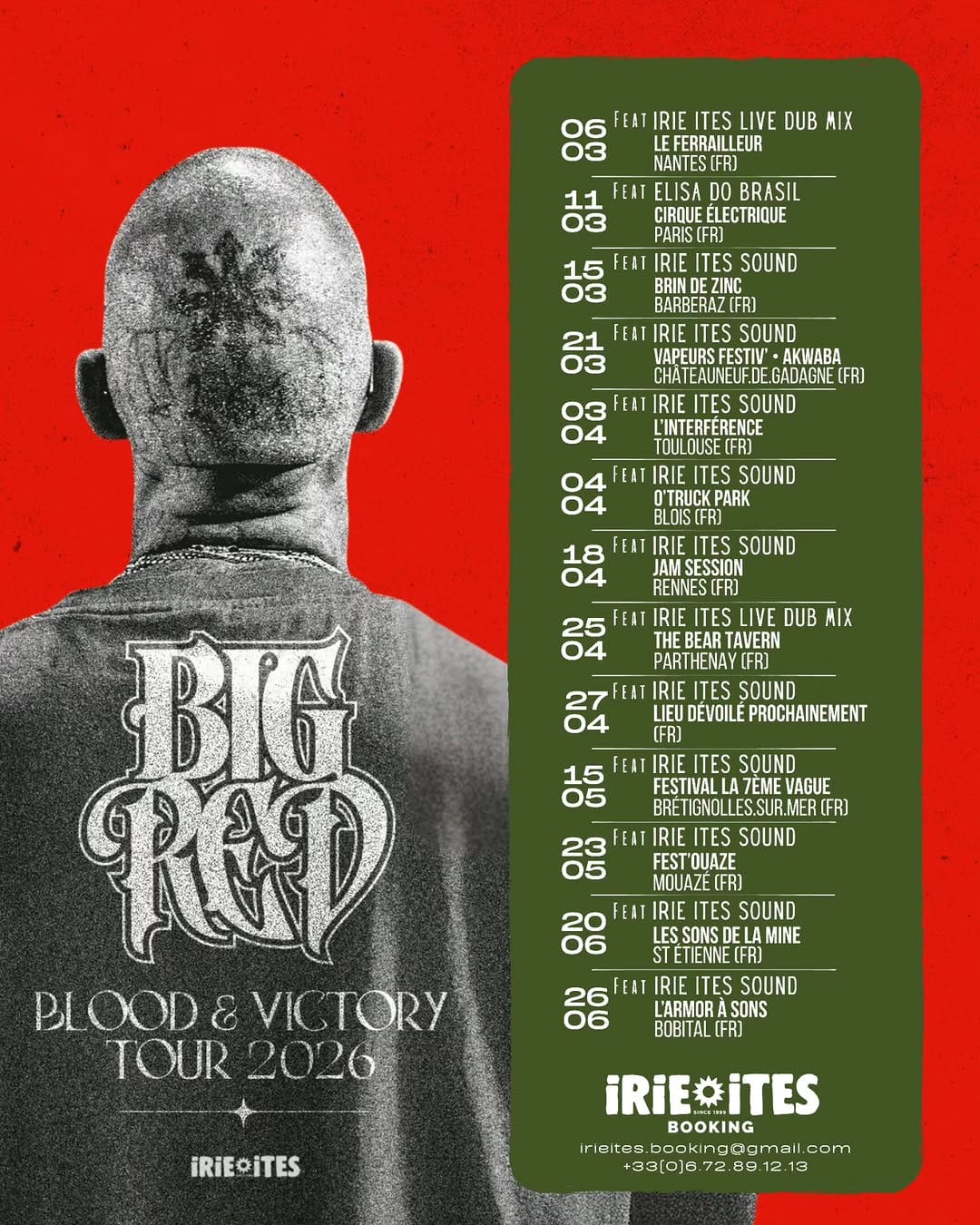 Post 5 by Big Red official on Instagram (image)