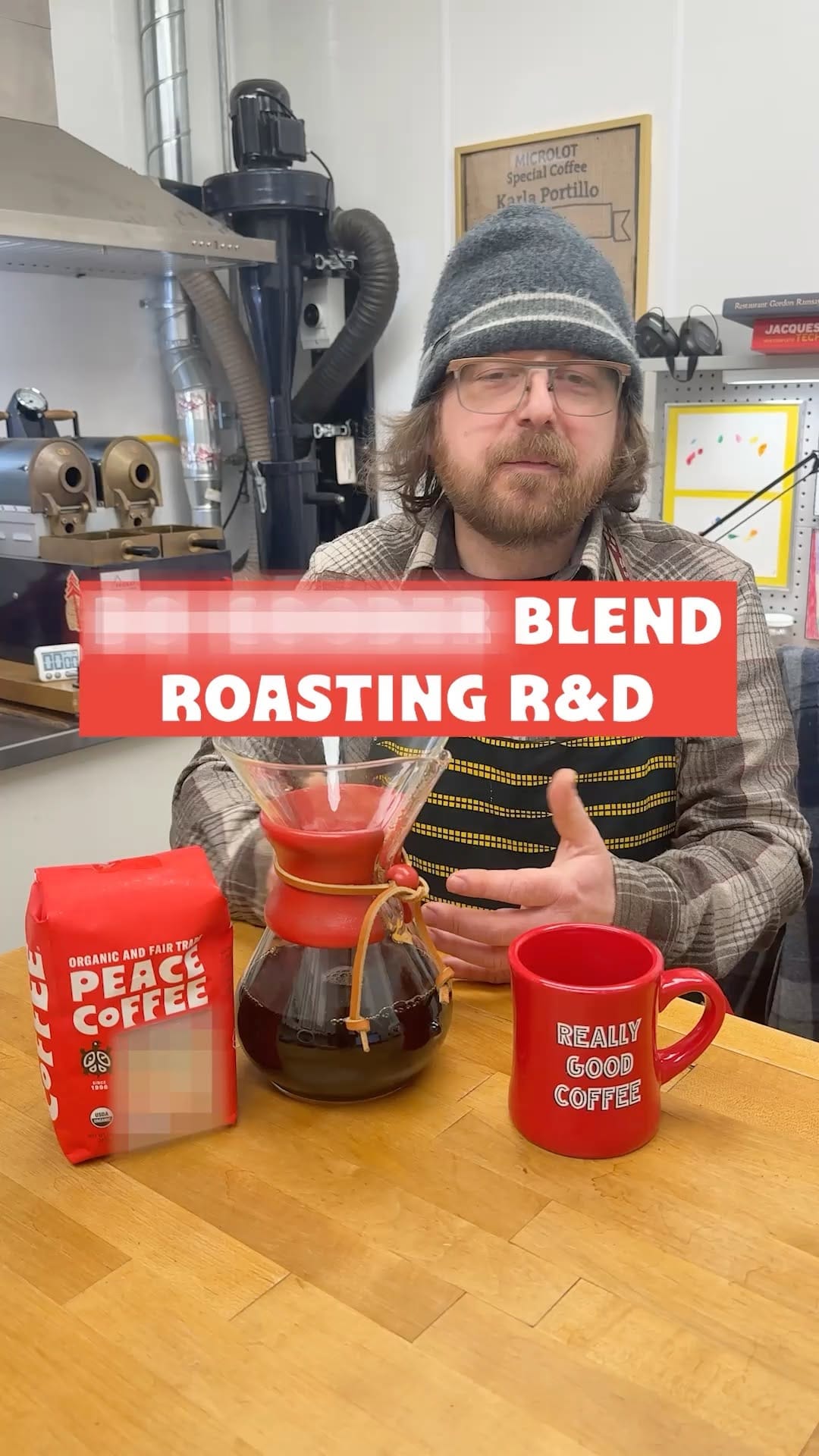 Post 8 by Peace Coffee on Instagram (video)