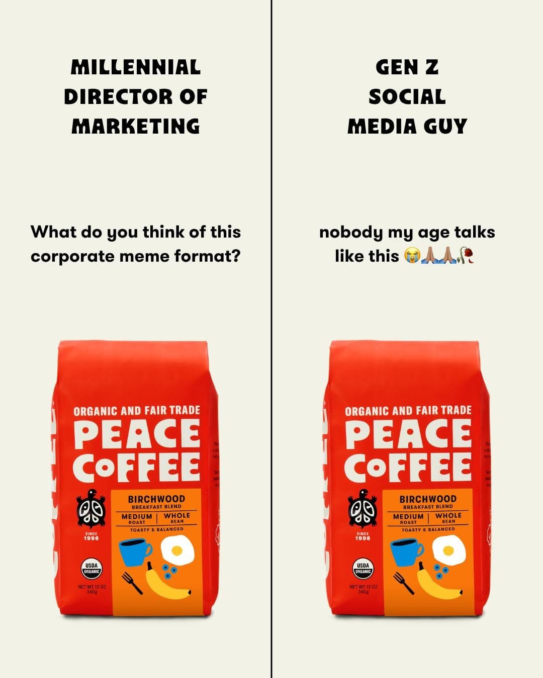 Post 9 by Peace Coffee on Instagram (carousel)