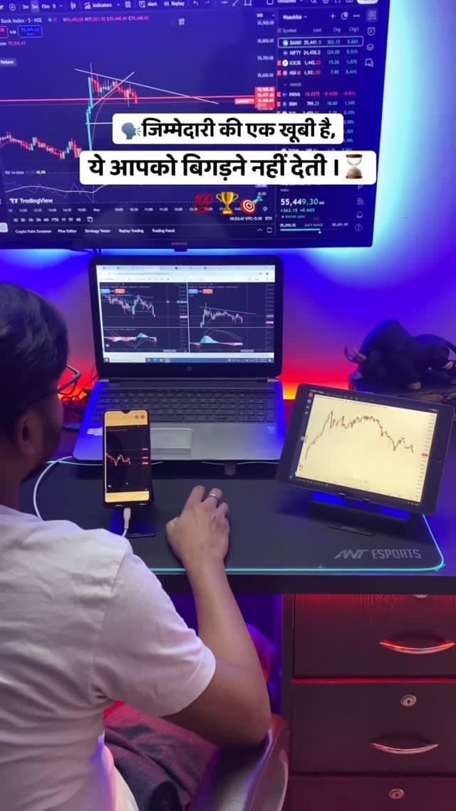 Post 8 by Sumit Kumar || Stock Market on Instagram (video)