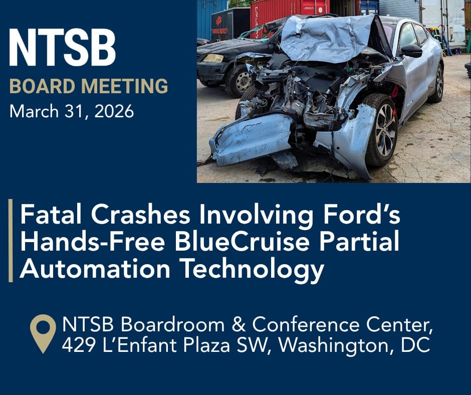 Post 7 by National Transportation Safety Board (NTSB) on Instagram (image)