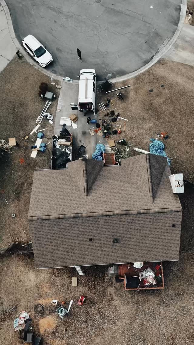 Post 1 by Storm Restoration | roofing services on Instagram (video)
