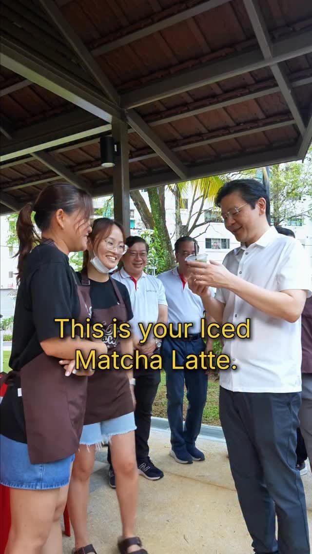Post 10 by Lawrence Wong on Instagram (video)