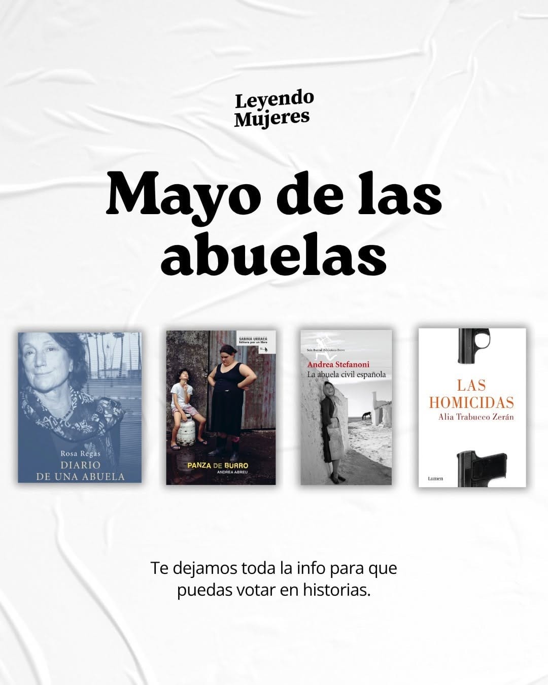 Post 5 by CLUB DE LECTURA ~ Leyendo Mujeres on Instagram (carousel)