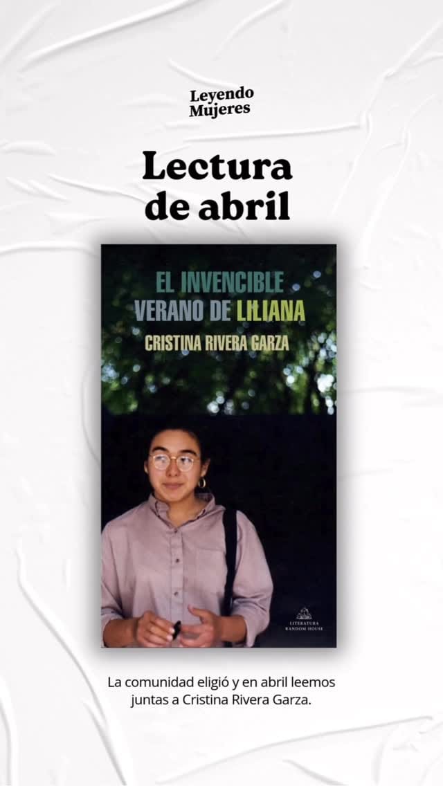 Post 6 by CLUB DE LECTURA ~ Leyendo Mujeres on Instagram (video)