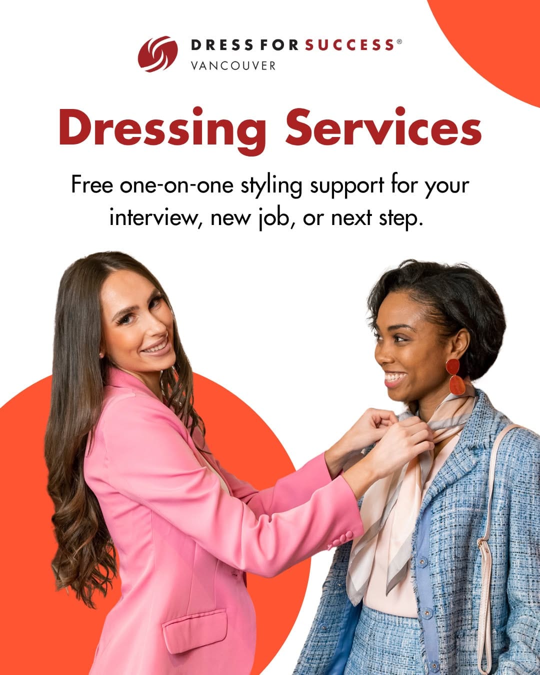 Post 3 by Dress for Success Vancouver on Instagram (carousel)