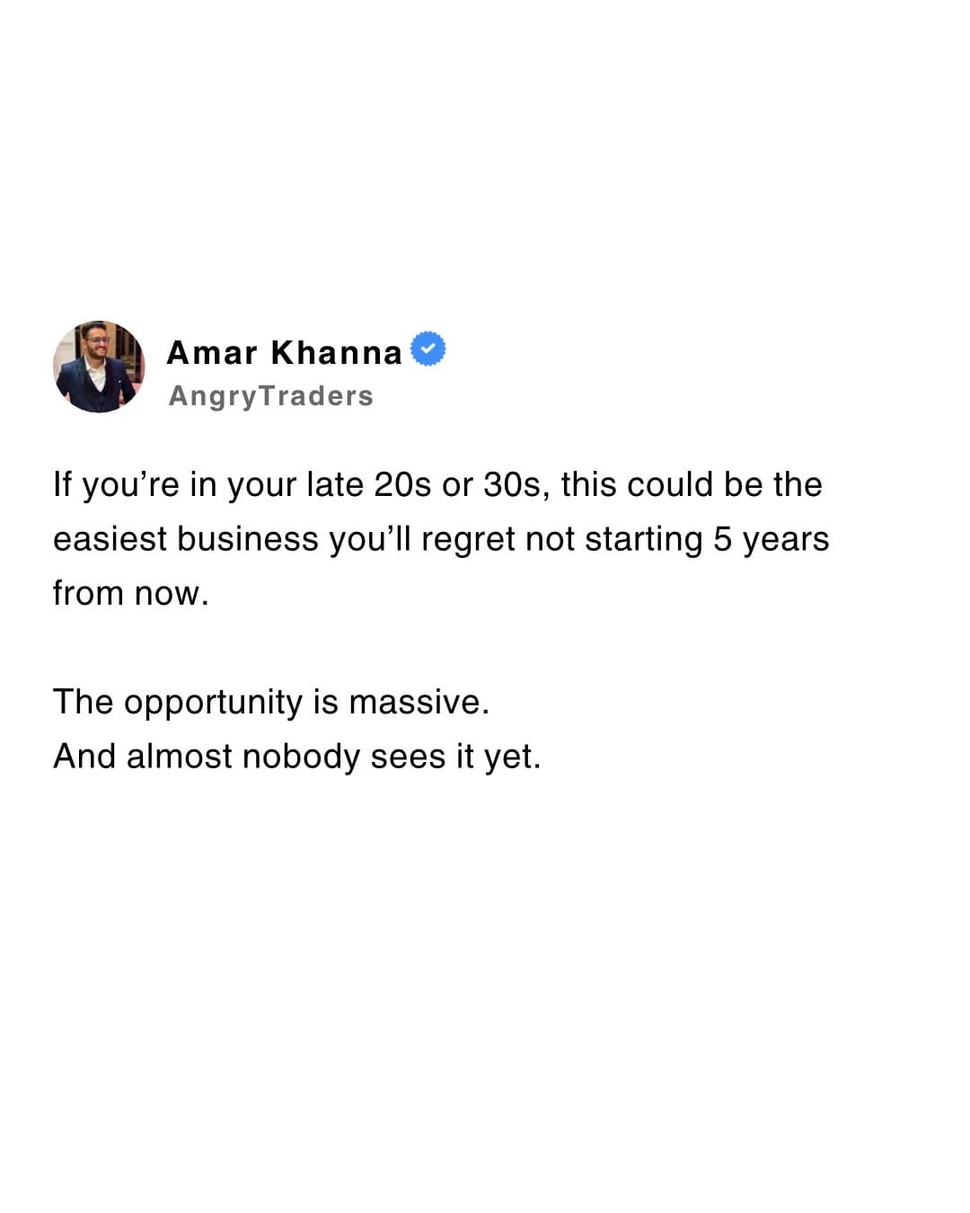 Post 2 by Amar Khanna on Instagram (carousel)