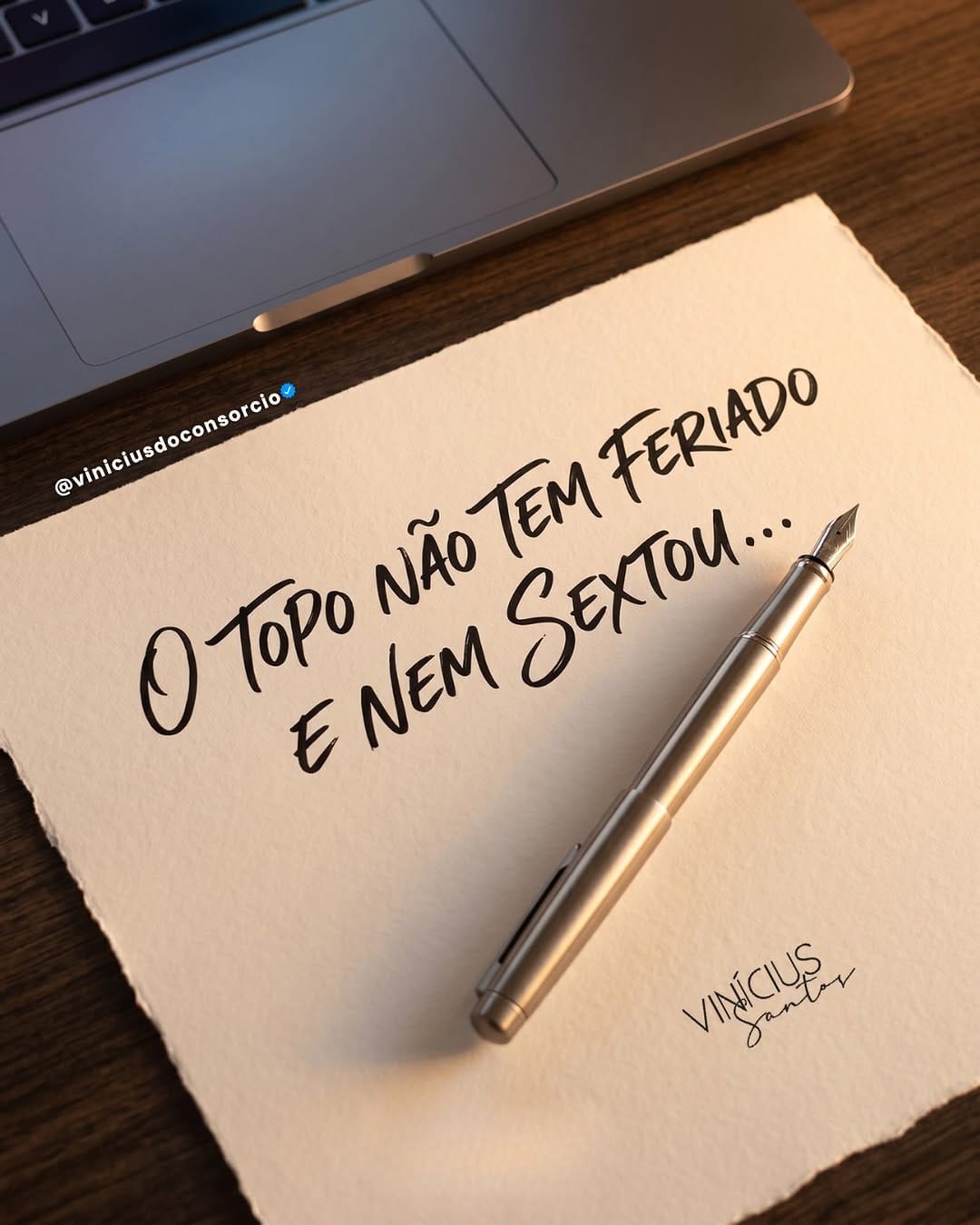 Post 5 by Vinícius Santos | Consórcio on Instagram (image)
