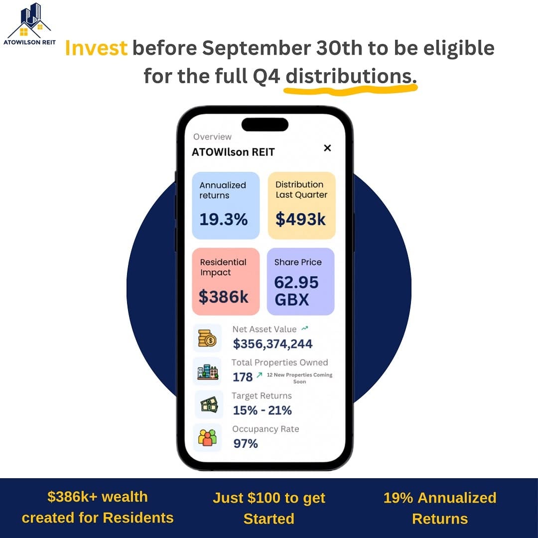 Post 2 by Real Estate Investment Trust on Instagram (image)