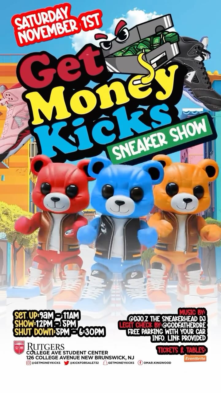 Post 10 by Get Money Kicks Sneaker Show LLC on Instagram (video)