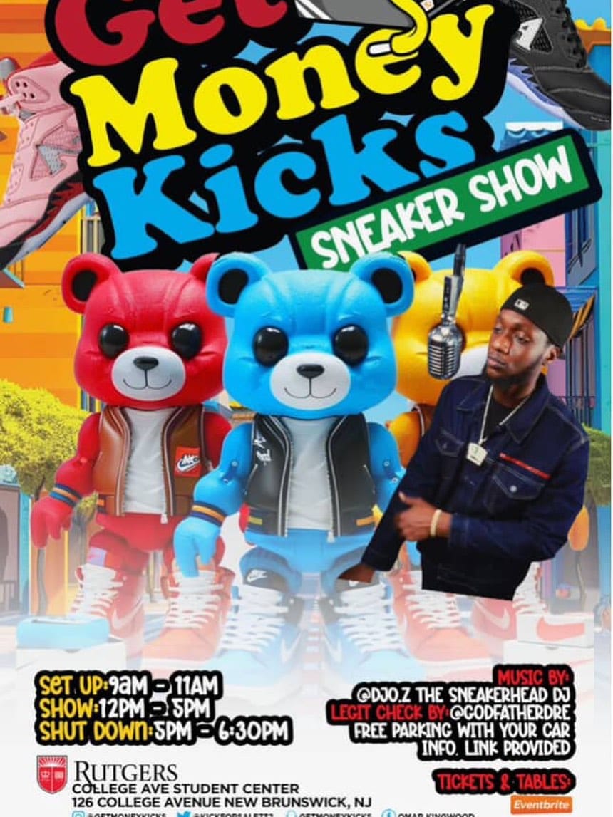 Post 8 by Get Money Kicks Sneaker Show LLC on Instagram (image)