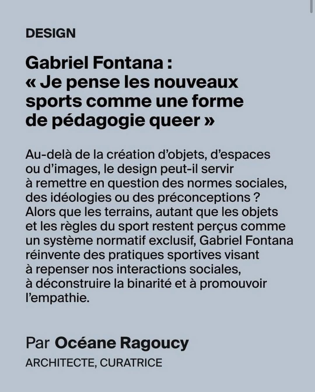 Post 6 by Gabriel Fontana on Instagram (carousel)