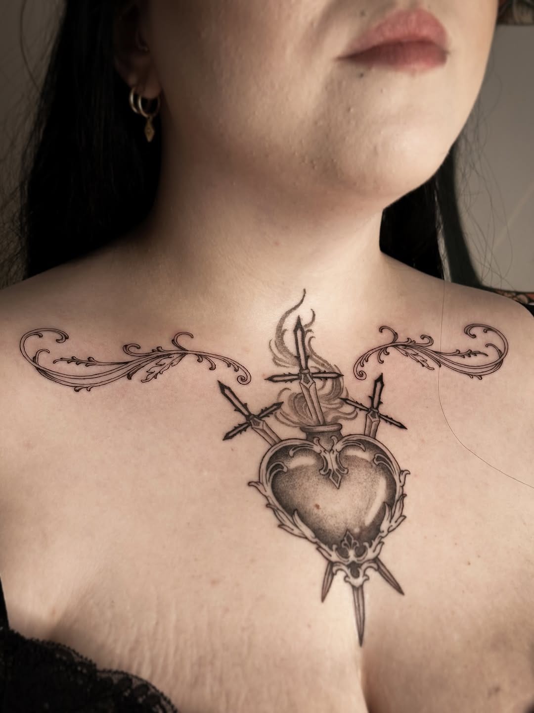 Post 3 by Stacey Sykes | Etching & Gothic Tattoos | Melbourne on Instagram (carousel)