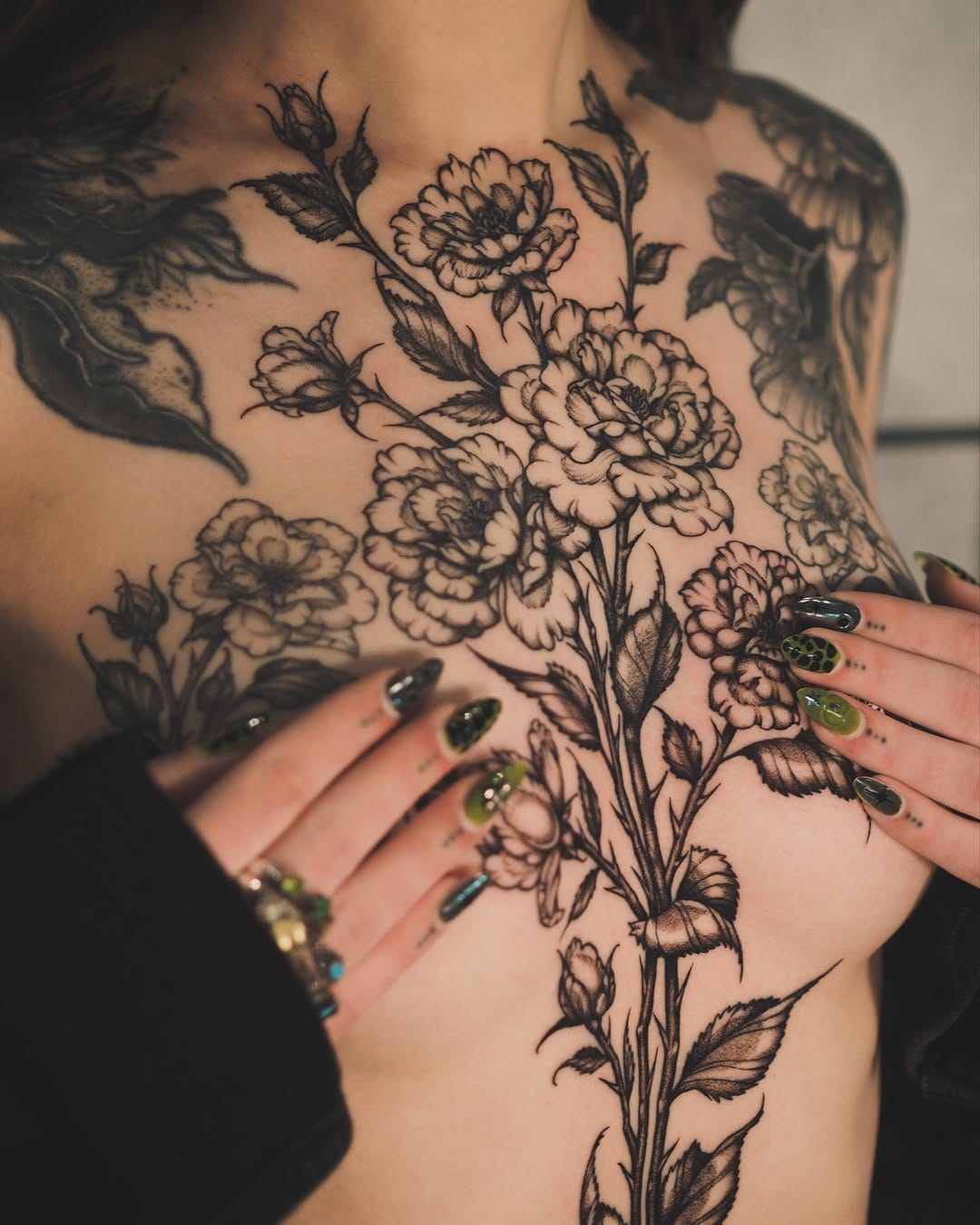 Post 10 by Stacey Sykes | Etching & Gothic Tattoos | Melbourne on Instagram (carousel)