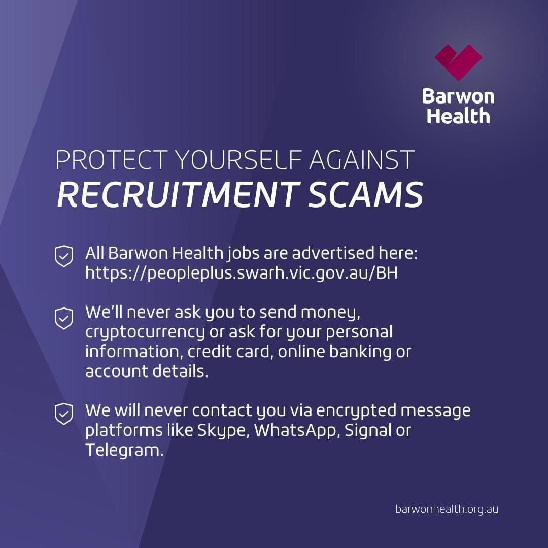Post 10 by Barwon Health on Instagram (image)