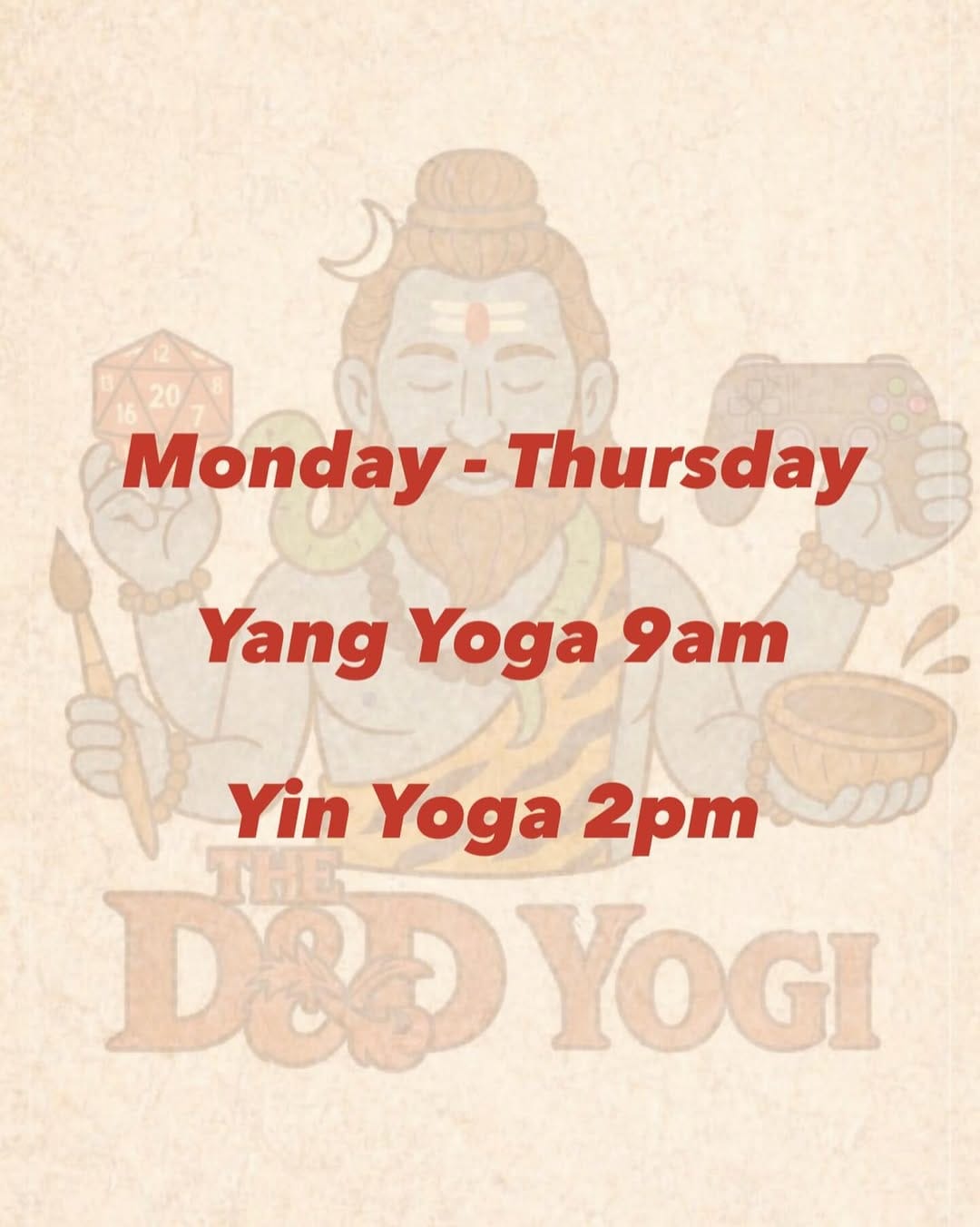 Post 9 by The DnD Yogi on Instagram (image)