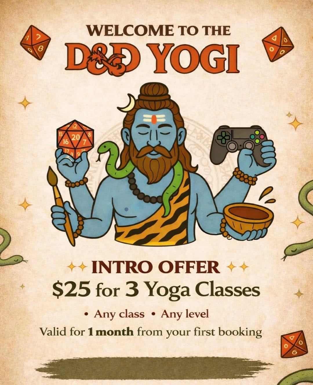 Post 4 by The DnD Yogi on Instagram (image)