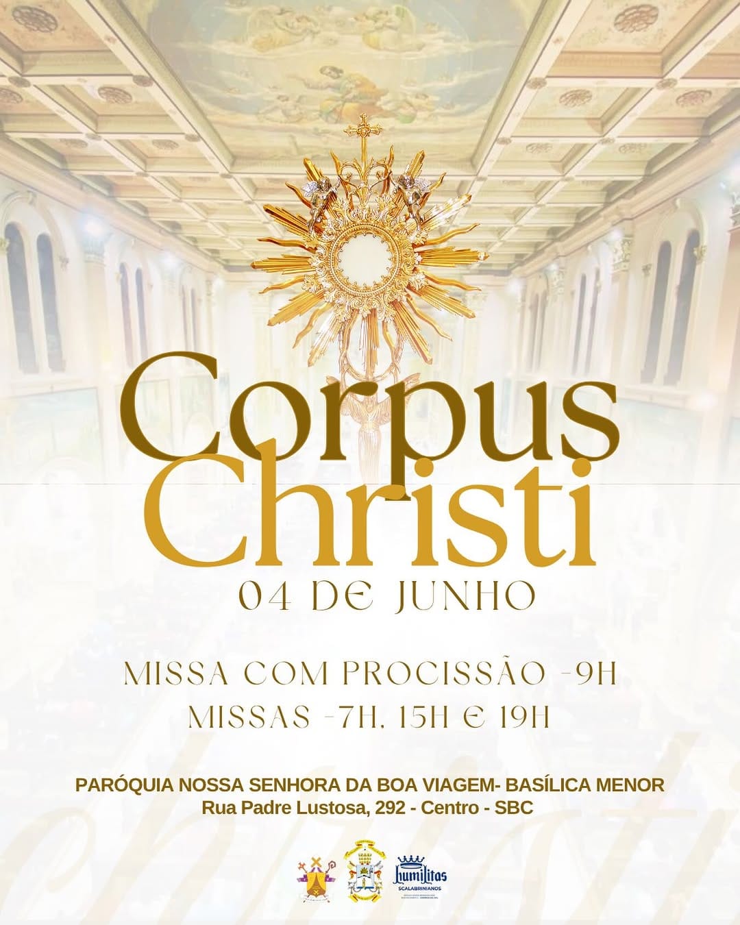Post 3 by Paróquia N. Sra. da Boa Viagem-Basílica Menor on Instagram (image)